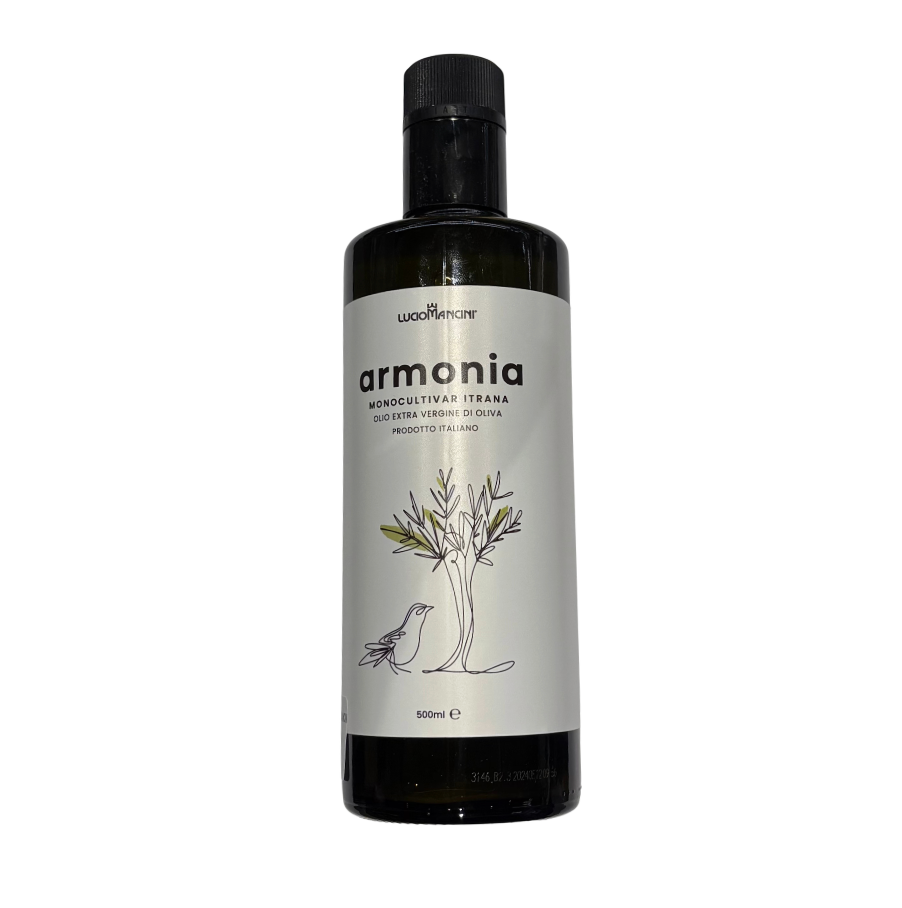 Olio Armonia Extra Vergine Di Oliva Lucio Mancini 500 Ml