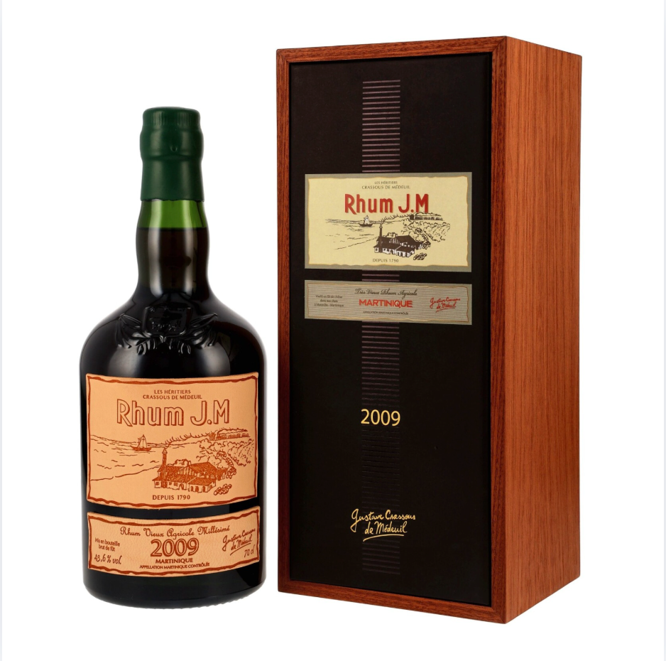 Rhum JM Millesimato 2009 Astucciato