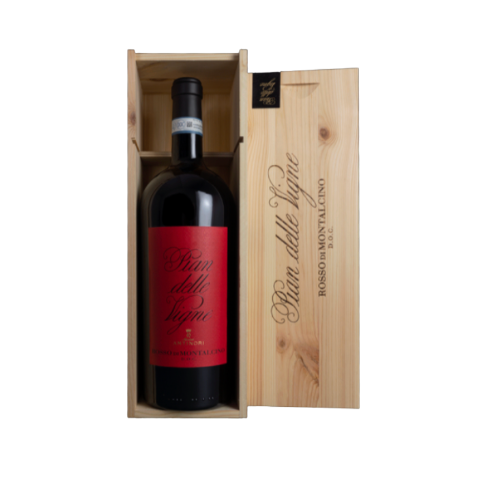 Pian Delle Vigne Rosso Di Montalcino Jeroboam Astucciato Legno Marchesi Antinori 3 L