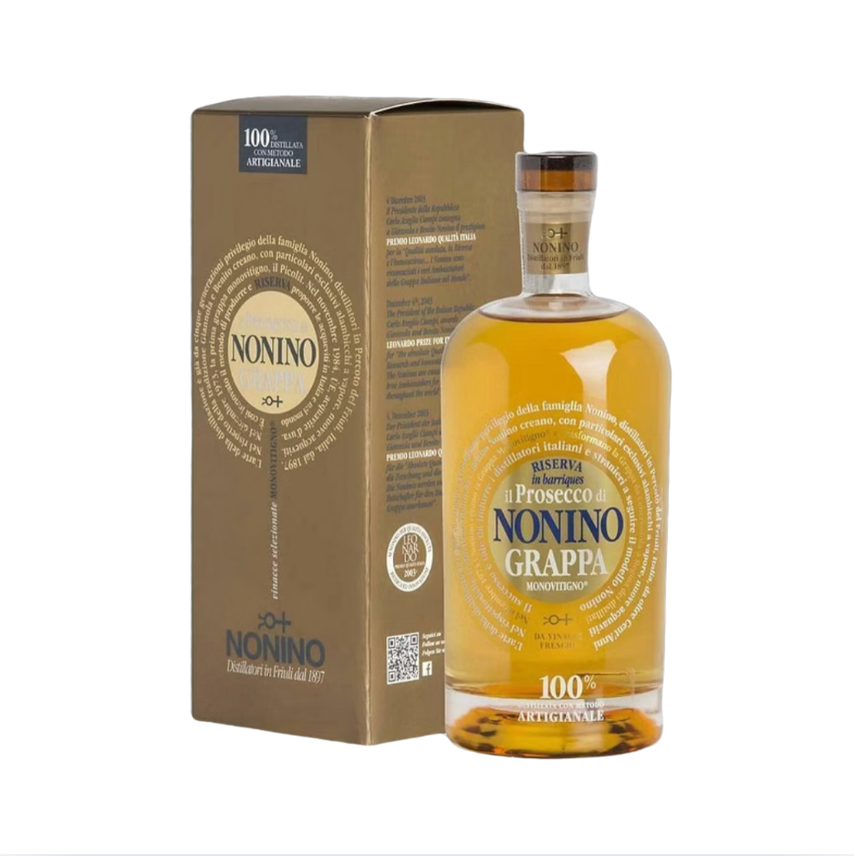 Grappa Da Prosecco Riserva Astucciata Nonino  0.70 L