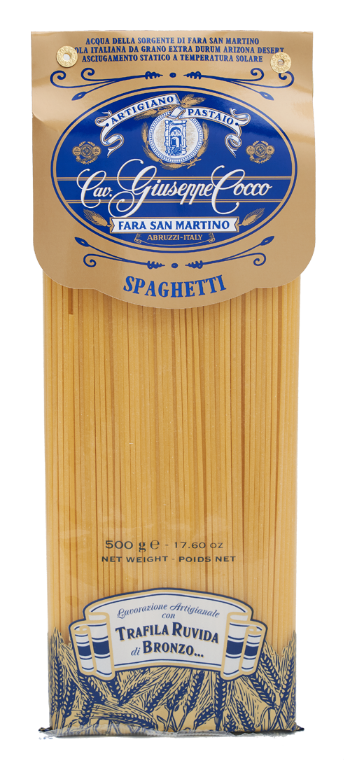 Spaghetti "Trafila Ruvida" Pastificio Cocco 500 gr