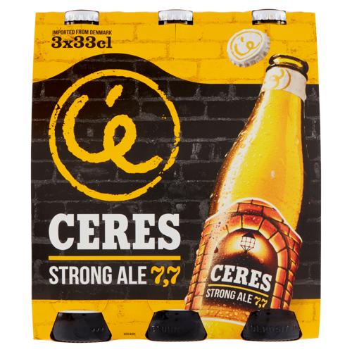 Birra Ceres Strong Ale 7,7 33X3 cl