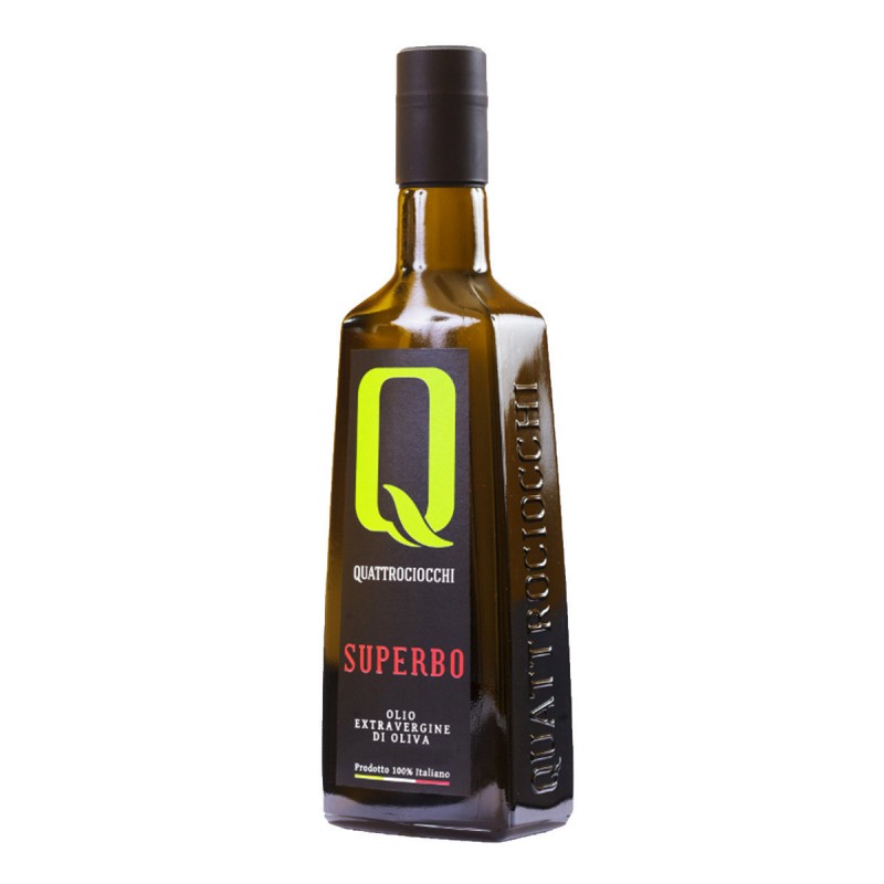 Olio Superbo Extra Vergine Di Oliva Quattrociocchi 500 Ml