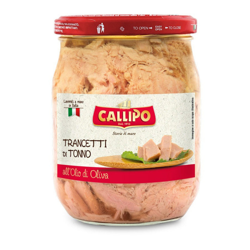 Trancetti Di Tonno All'Olio D'Oliva 550 gr Callipo