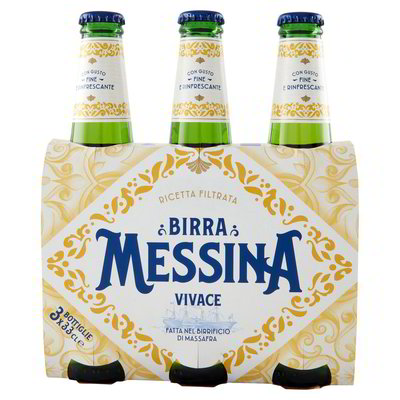 Birra Messina Vivace Ricetta Filtrata 33X3